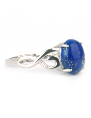 Bague Femme argent Lapis-Lazuli hantent personnes