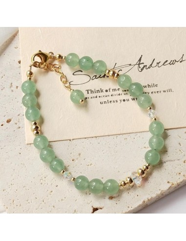 Bracelet En Perles Naturelles D'Aventurine ouvre sa boutique