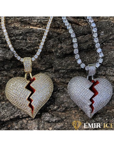 COLLIER PENDENTIF CŒUR BRISÉ™ : Heart Break d'Europe débarque