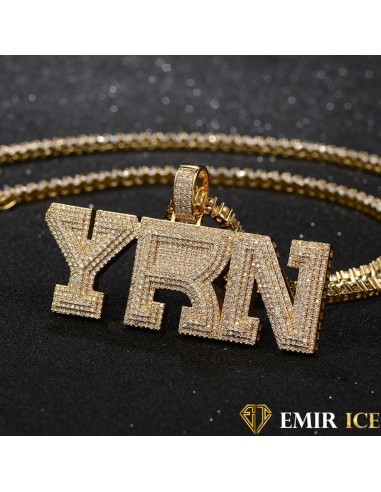 COLLIER PENDENTIF YRN OR JAUNE sur le site 