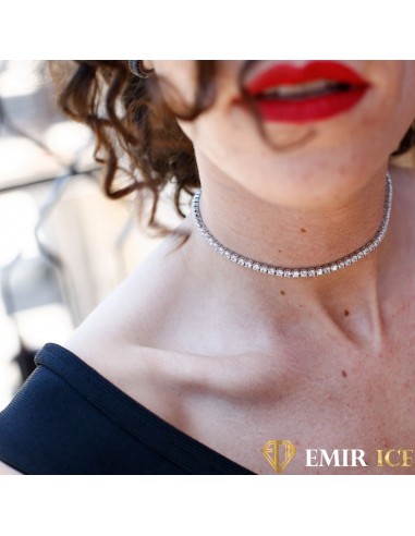 COLLIER FEMME DIAMANT RAS DE COU Les magasins à Paris et en Île-de-France