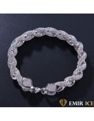 BRACELET EMIR TORSADÉ VVS OR BLANC ouvre sa boutique