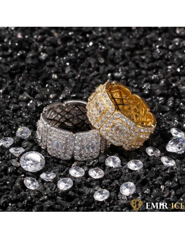 BAGUE EMIR RING V7 KING SIZE brillant des détails fins