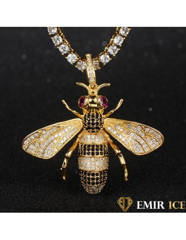 COLLIER PENDENTIF ABEILLE ICE d'Europe débarque