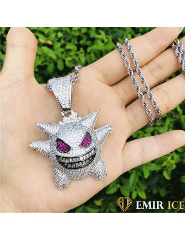 COLLIER PENDENTIF POKEMON ECTOPLASMA une grave pollution 