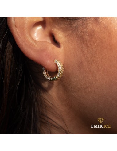 BOUCLE D'OREILLE JONC FEMME | OR JAUNE Les magasins à Paris et en Île-de-France