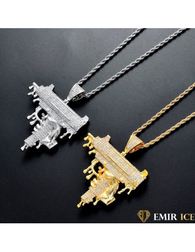 COLLIER PENDENTIF UZI SUPREME GUN Profitez des Offres !