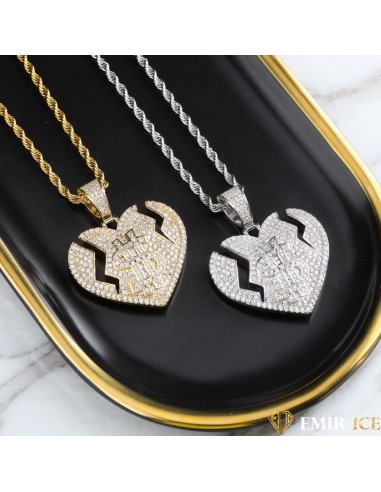 COLLIER PENDENTIF EMIR MONEY HEART votre