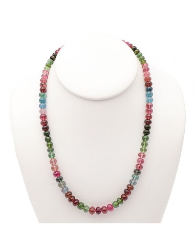 Collier Tourmaline Multicolore AAA + de pas cher