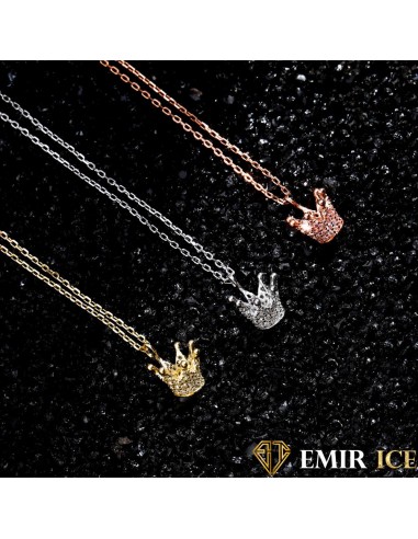 COLLIER "EMIR CROWN" | ARGENT 925 store