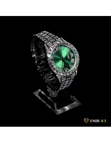 MONTRE EMIR GREEN WATCH OR BLANC Pour