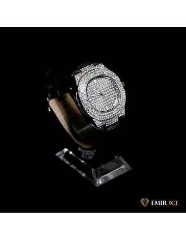 MONTRE EMIR WATCH CUIR OR BLANC de pas cher