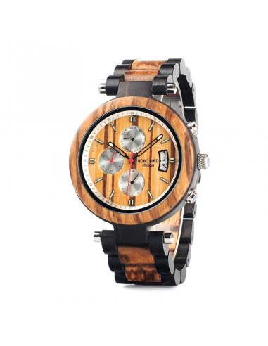 Montre en Bois Homme "Showtime" soldes