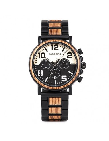 Montre en Bois homme - Twice solde