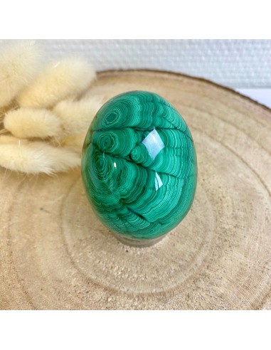 Oeuf en Malachite (favorise le changement dans votre vie) offre 