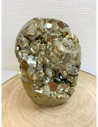 Forme Libre en Pyrite 1,4kg (abondance / chance) en stock