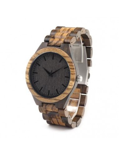 Montre à Quartz en bois de Bambou "Fashion Zen" Voir les baskets