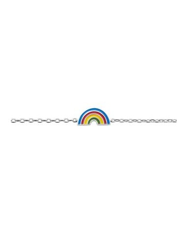 Arc en Ciel - Argent - Bracelet rembourrage situé sous