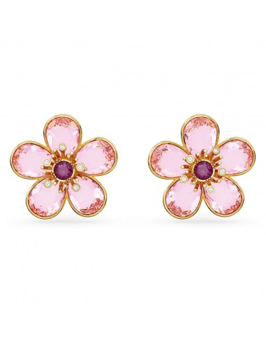 Florere - Rose Doré - Clous d'oreilles - Swarovski Livraison rapide