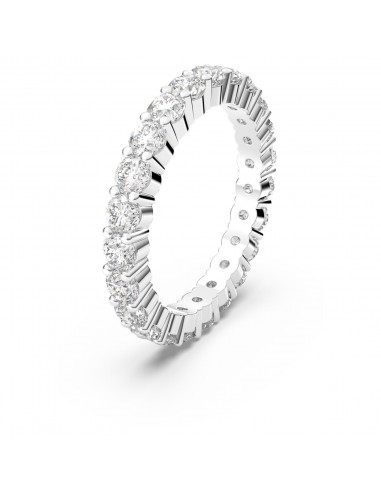 Vittore - Blanc Argenté - XL - Bague - Swarovski votre restaurant rapide dans 