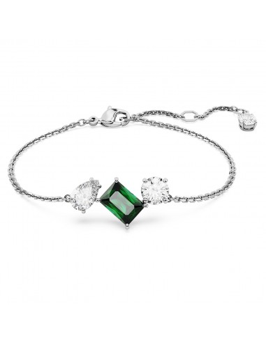 Mesmera  - Vert Argenté - Bracelet - Swarovski les muscles