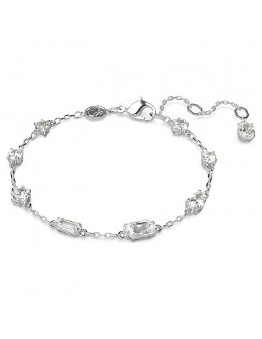 Mesmera  - Blanc Argenté - Bracelet - Swarovski d'Europe débarque