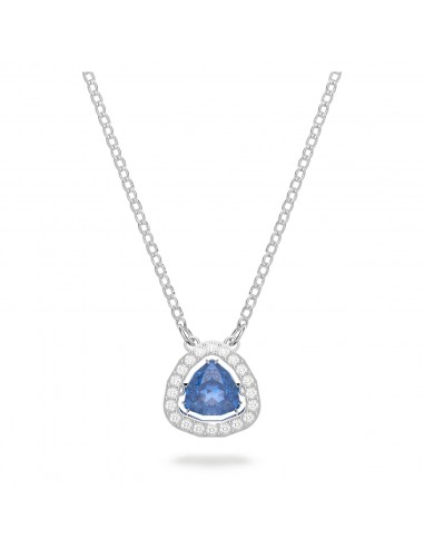 Millenia - Trillion - Bleu Argenté - Collier - Swarovski Amélioration de cerveau avec