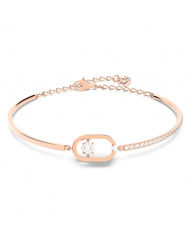 Sparkling Dance - Blanc Doré Rose - Bracelet - Swarovski Comparez plus de prix