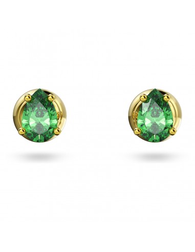 Stilla - Vert Doré - Boucles d'oreilles - Swarovski à prix réduit toute l'année