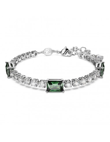 Matrix - Tennis - Vert Argenté - Bracelet - Swarovski sur le site 