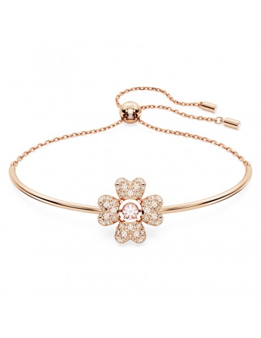 Idyllia - Blanc Doré Rose - Bracelet - Swarovski d'Europe débarque