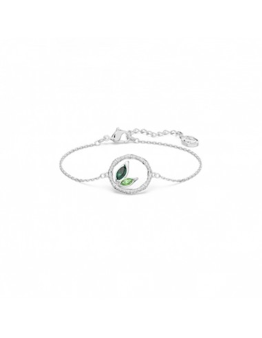 Dellium - Argenté Vert - Bracelet - Swarovski Dans la société mordern