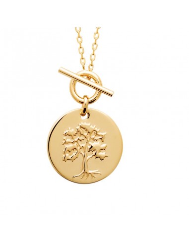 Arbre de Vie - Collier - Plaqué Or Fin de série